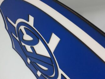 Escudo do Vitória FC em MDF
